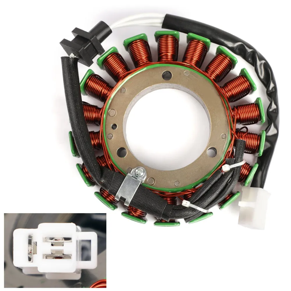 Alternador de bobina do estacionamento do gerador ajuste para kawasaki vulcan 1500 1600 clássico nomad drifter 1999-2008