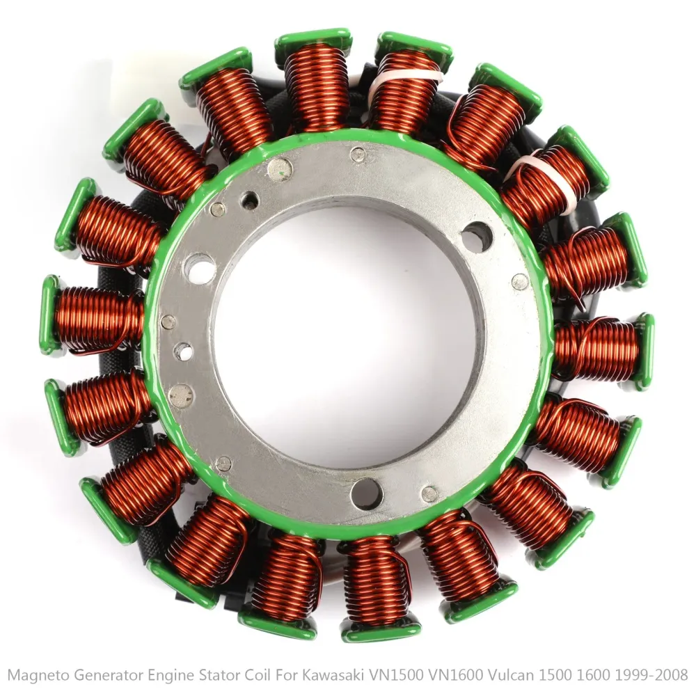 Alternador de bobina do estacionamento do gerador ajuste para kawasaki vulcan 1500 1600 clássico nomad drifter 1999-2008