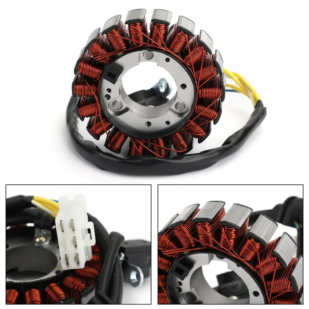 Alternador de gerador de estator para Honda CBR125 CBR 125 R/RS/RT 11-17 31120-KPP-T01 genérico