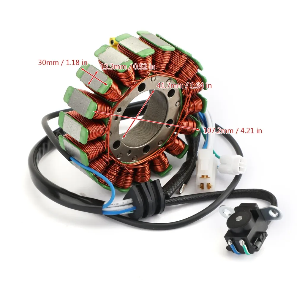 Alternador Magneto Stator para Aprilia Pegaso 650 Strade/Trail 05-09 #AP8520021 Genérico