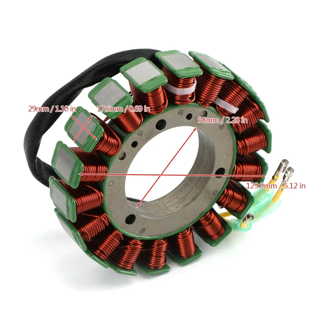 Alternator Magneto Stator Tohatsu 40 50 70 90 HP 2002-2011 #.3Y9-06123-0