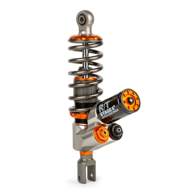 Amortecedor traseiro Minarelli horizontal Yamaha Aerox / Jog / MBK Stage6 R/T