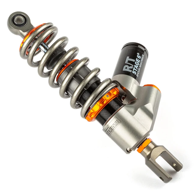 Amortecedor traseiro Minarelli horizontal Yamaha Aerox / Jog / MBK Stage6 R/T