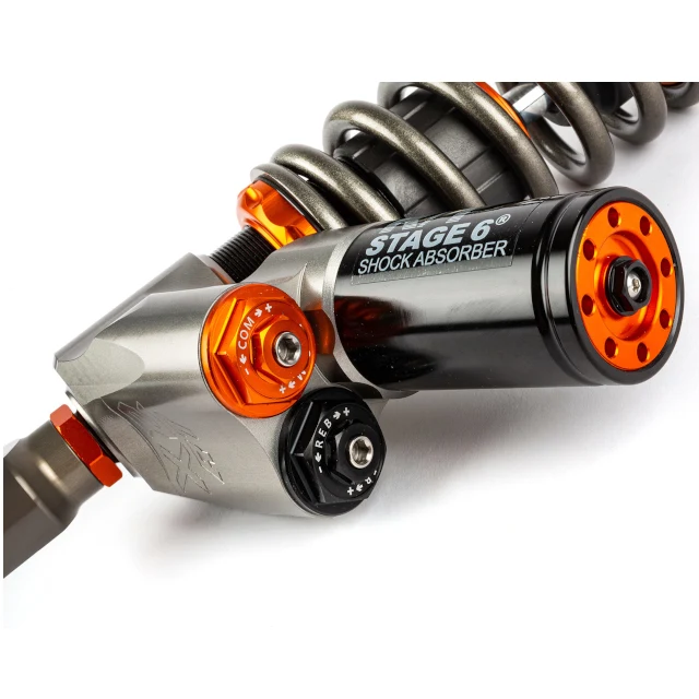 Amortecedor traseiro Minarelli horizontal Yamaha Aerox / Jog / MBK Stage6 R/T
