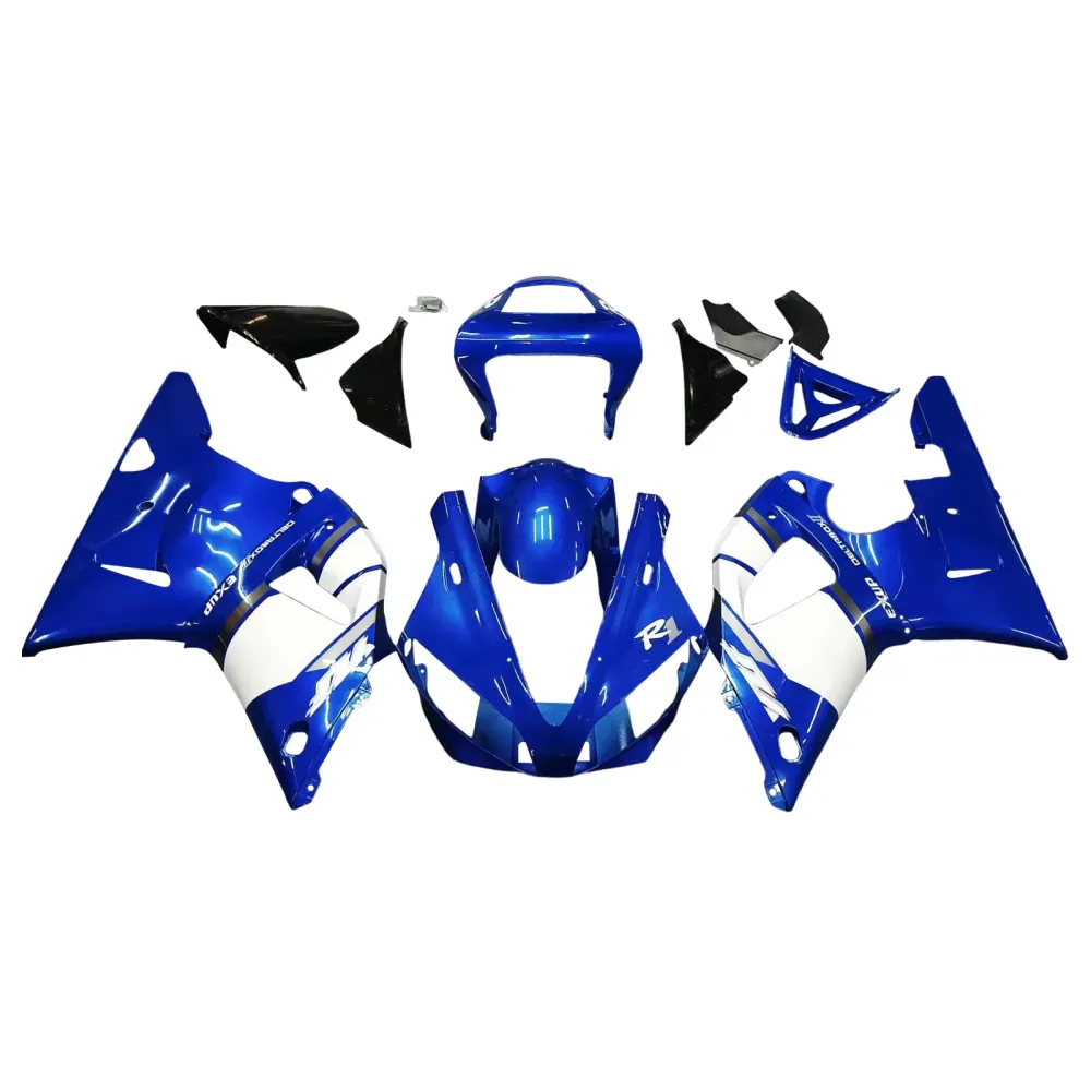 2000-2001 Yamaha YZF R1 Faining Blue Fairing Kit Amotopart