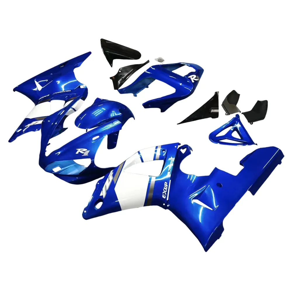 2000-2001 Yamaha YZF R1 Faining Blue Fairing Kit Amotopart