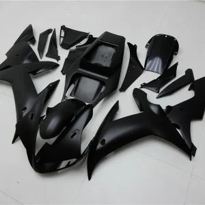 2002-2003 Yamaha YZF R1 AMOTOPT Fansinging Kit preto fosco Amotopart