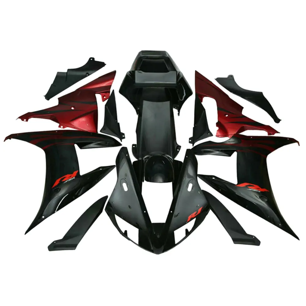 2002-2003 Yamaha YZF R1 YZF-R1 YZFR1 AMOTOPART PINTADO DE INJEÇÃO BODYWORK KIT #21