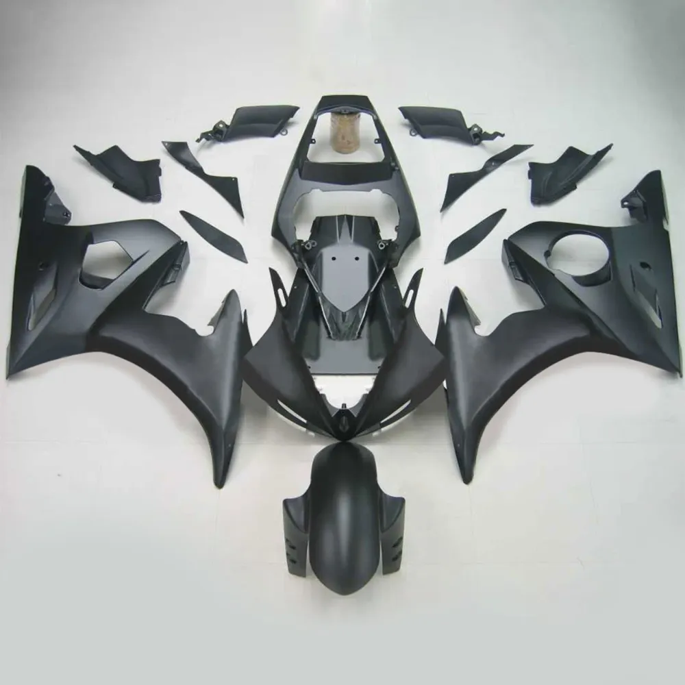 2003-2004 Yamaha YZF 600 R6 2006-2009 R6S AMOTOPT INJECÇÃO KIT BODYWORK ABS #124 Amotopart