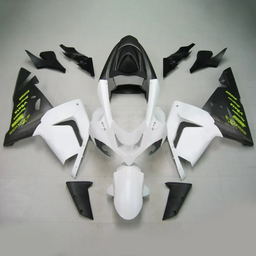 2004-2005 Kawasaki ZX10R Kit de carenagem de injeção de AMOTOPART PLÁSTICO ABS #129