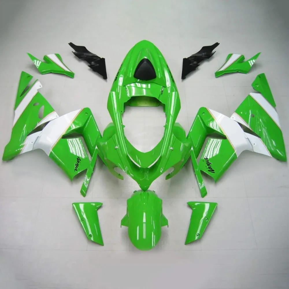 2004-2005 Kawasaki ZX10R Kit de carenagem de injeção AMOTOPT KIT BOYWORK ABS #124 Amotopart