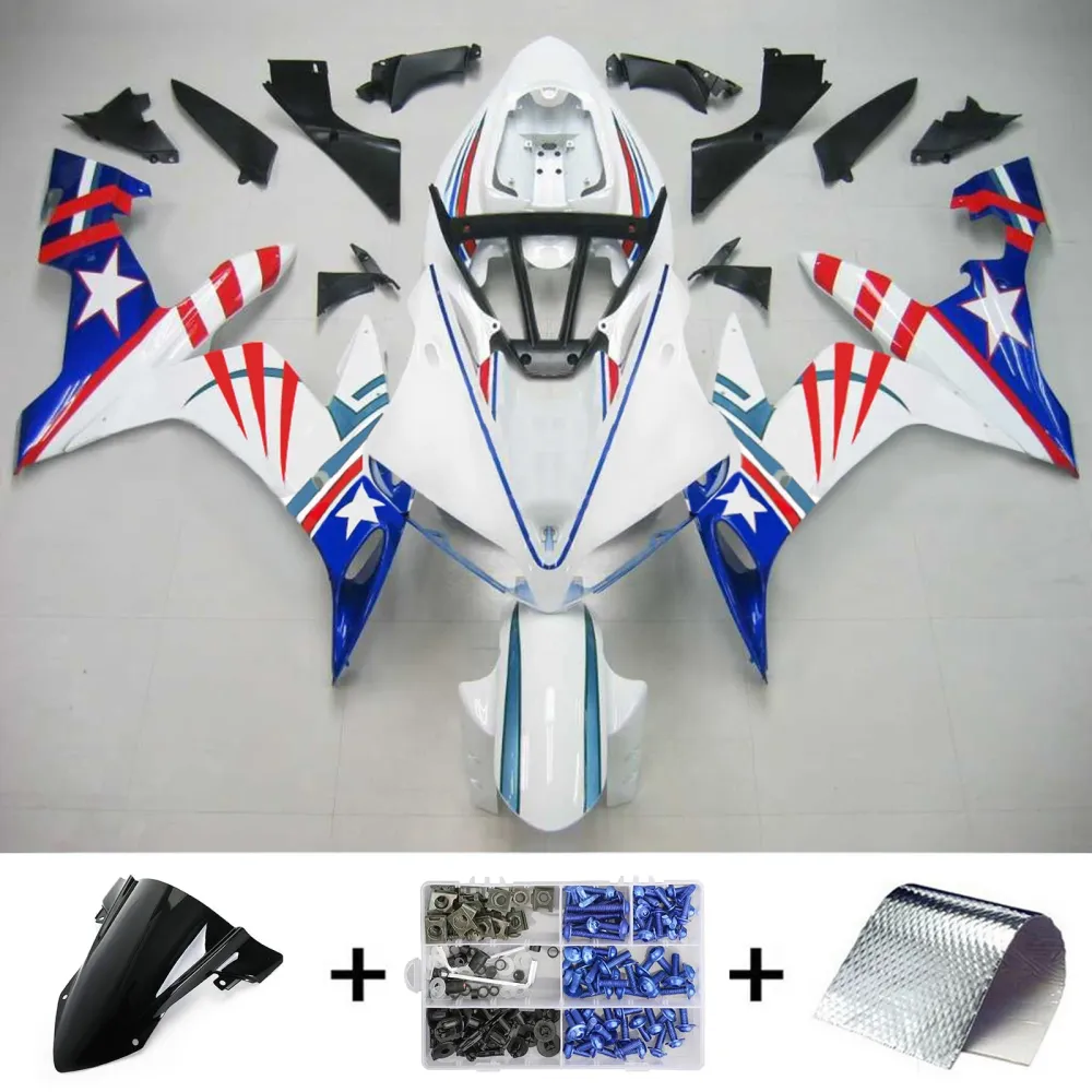 2004-2006 Yamaha YZF 1000 R1 Kit de carenagem de injeção AMOTOTART Kit de carroceria Plástico ABS #119 Amotopart