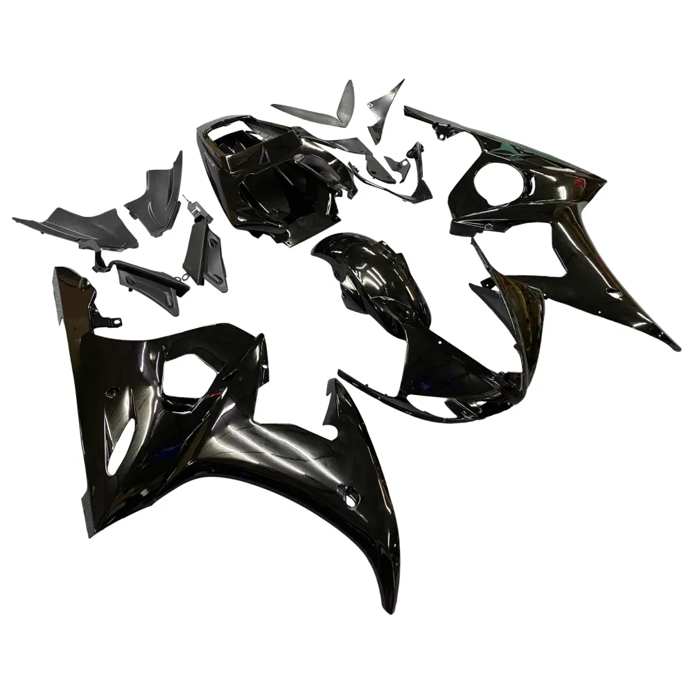 2005 Yamaha YZF 600 R6 Kit de carenagem de injeção de AMOTOPT ABS PLÁSTICO DE PLÁSTICOS #14 Amotopart