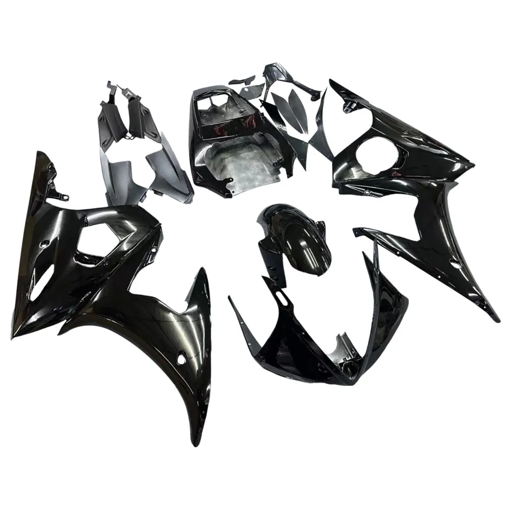 2005 Yamaha Yzf R6 Faining Gloss Black Kit Amotopart