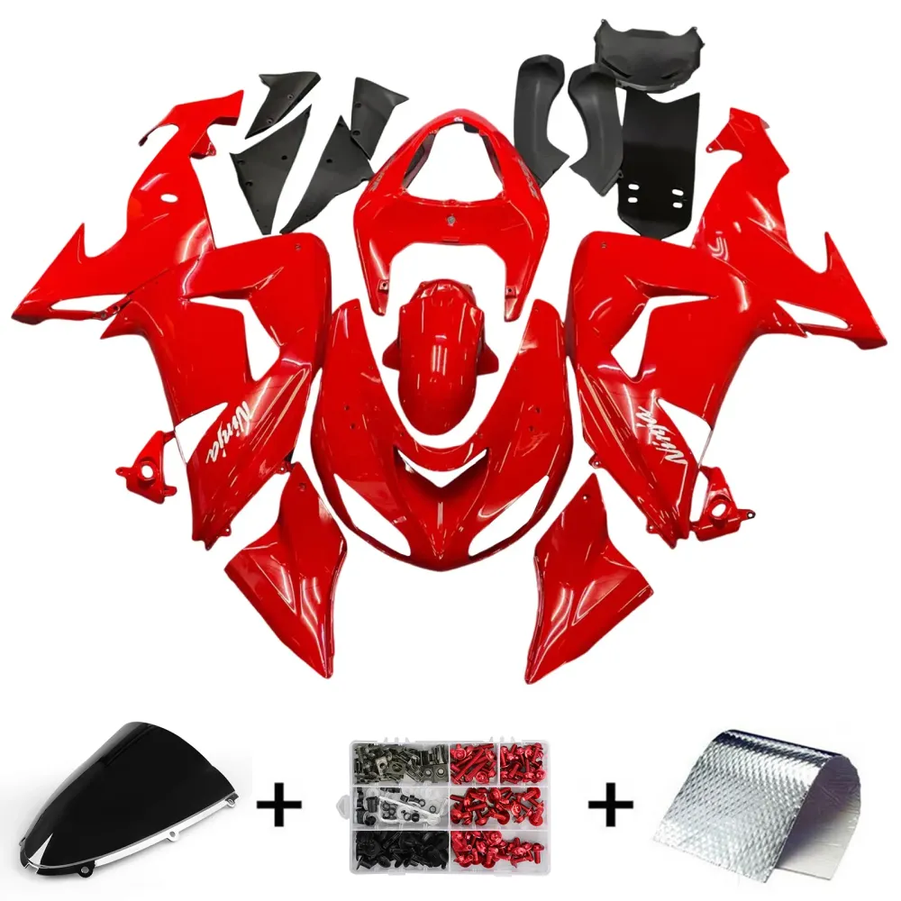 2006-2007 KAWASAKI ZX10R FAINING RED KIT Amotopart