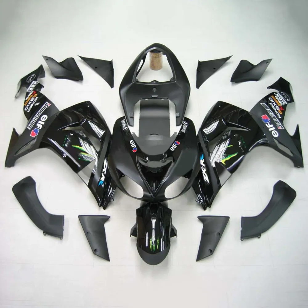 2006-2007 Kawasaki ZX10R Kit de carenagem de injeção AMOTOPT KIT BOYWORK ABS #123 Amotopart