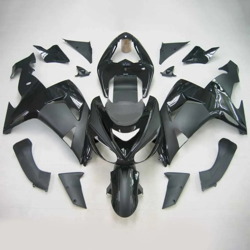 2006-2007 Kawasaki ZX10R Kit de carenagem de injeção AMOTOPART PLÁSTICO ABS #107