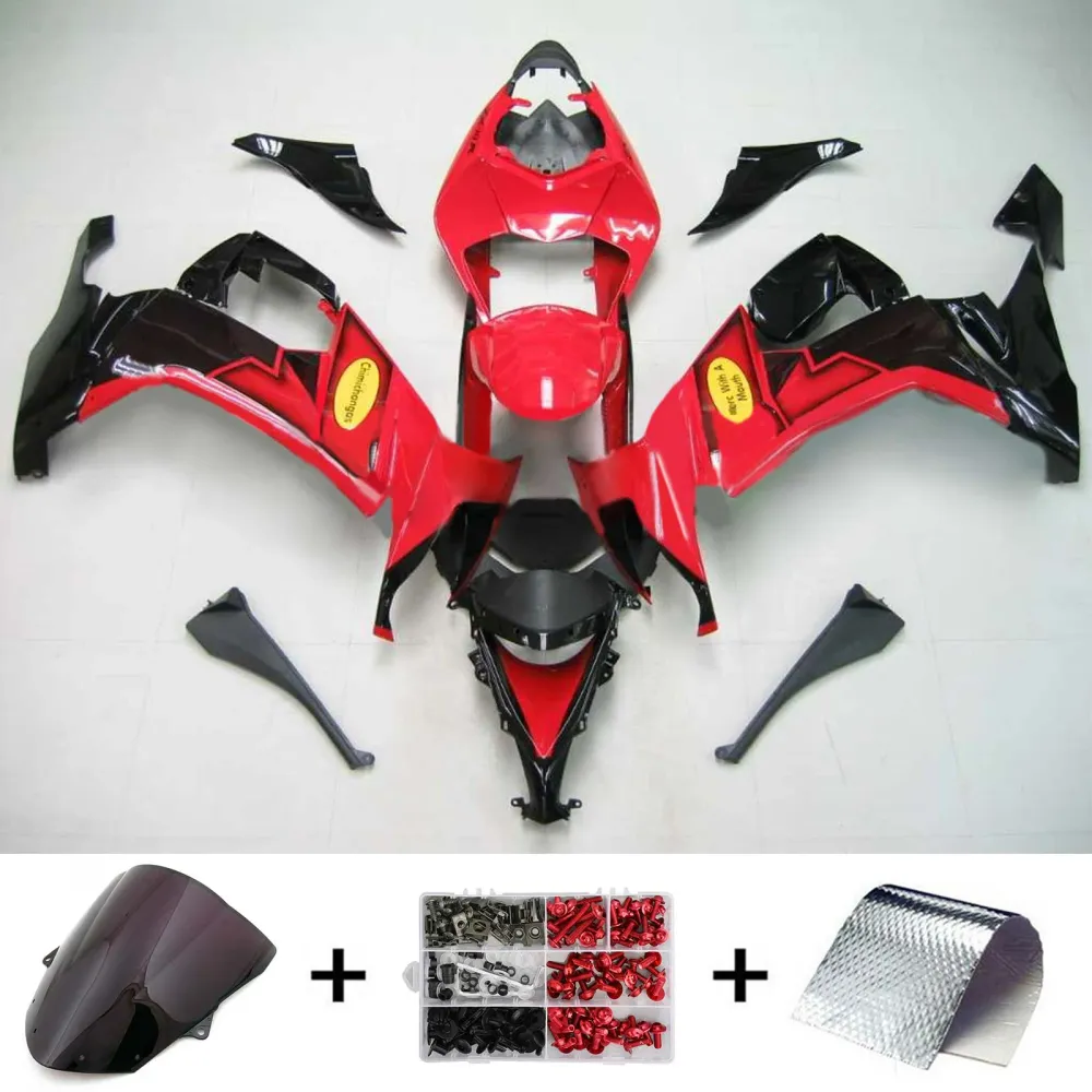 2008-2010 KAWASAKI ZX10R AMOTOPART KIT DE FAFORMAÇÃO DO AMOTOPART KIT BOYWORK ABS #111