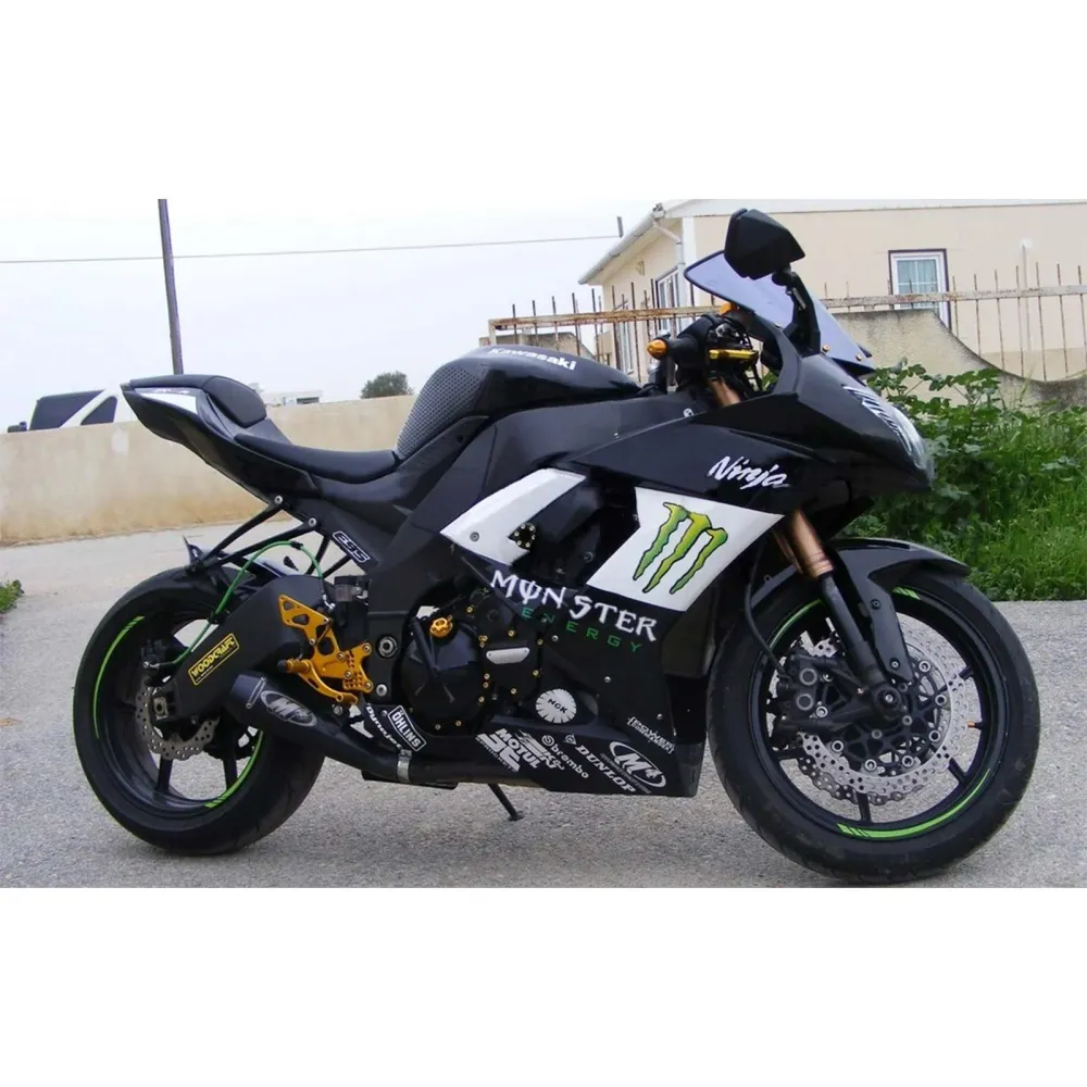 2008-2010 Kawasaki ZX10R Kit de carenagem de injeção AMOTOPT KIT BOYWORK ABS #101 Amotopart