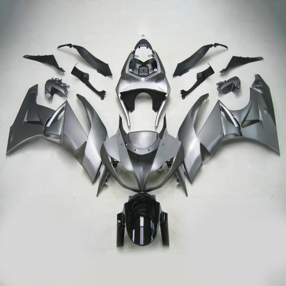 2009-2012 Kawasaki ZX6R 636 Kit de carenagem de injeção de AMOTOTT PLÁSTICO ABS #101 Amotopart