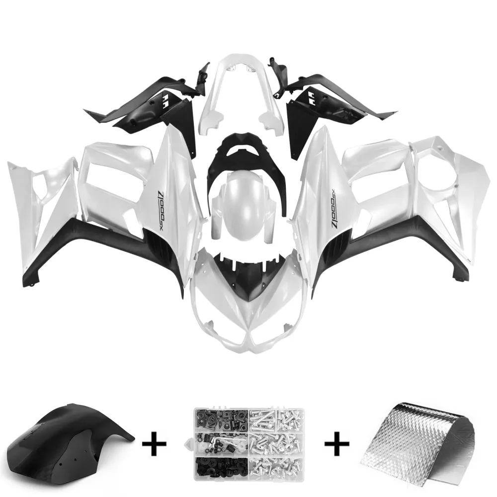 2010-2015 KAWASAKI Z1000SX AMOTOPART KIT DE FAFORNAÇÃO DE INJEÇÃO ABRILHA ABS #101