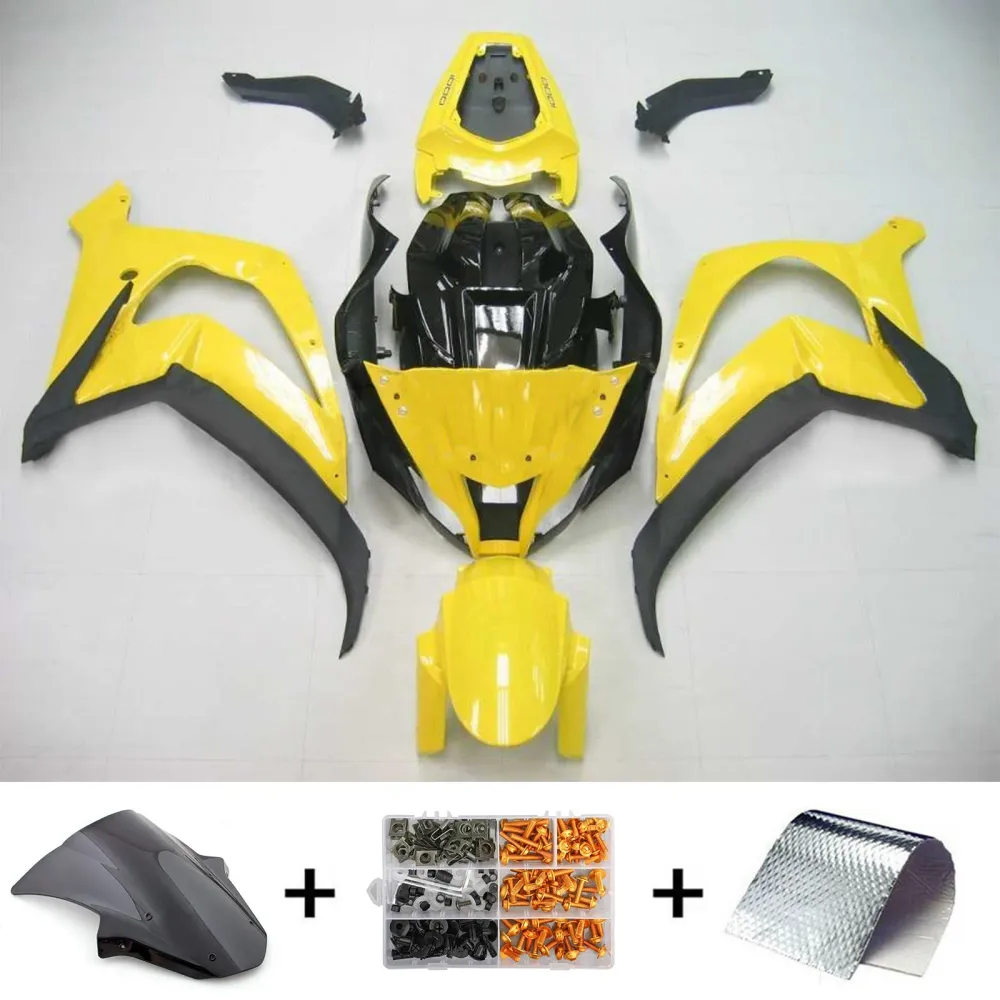 2011-2015 Kawasaki ZX10R Kit de carenagem de injeção AMOTOPT KIT BOYWORK ABS #102 Amotopart