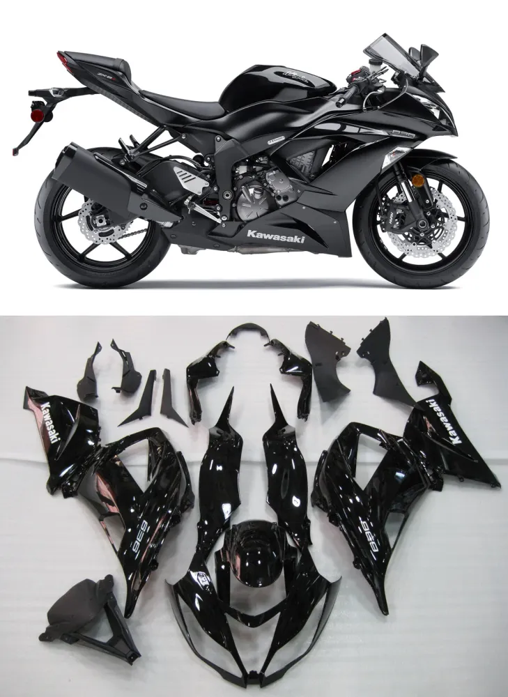 2013-2018 Kawasaki ZX6R 636 Kit de carenagem Amotopart