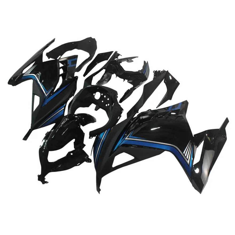 2013-2024 Kawasaki Ex300/Ninja 300 Injeção Kit de Fansamento de Bodicação de Plástico ABS de Plástico Amotopart