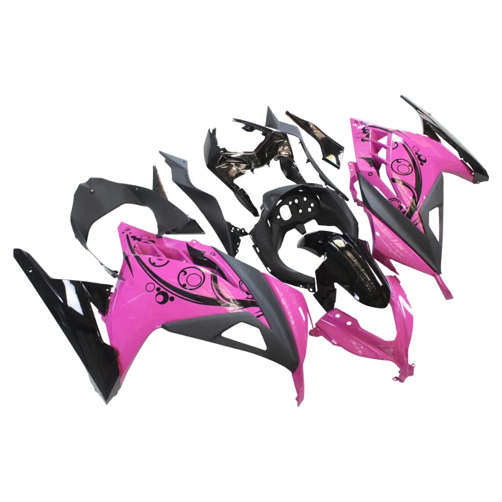 2013-2024 Kawasaki Ex300/Ninja 300 Injeção Kit de Fansamento de Bodicação de Plástico ABS de Plástico Amotopart