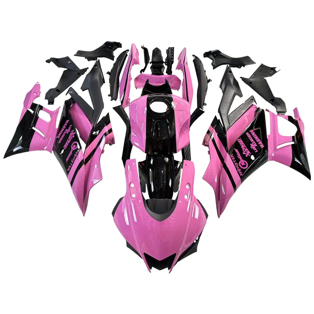 2019-2021 YAMAHA YZF-R3 R25 KIT BODING AMOTOTART KIT de injeção de injeção Plástico ABS #110 Amotopart