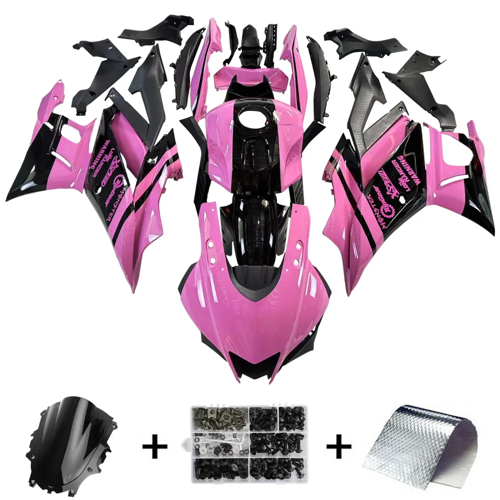 2019-2021 YAMAHA YZF-R3 R25 KIT BODING AMOTOTART KIT de injeção de injeção Plástico ABS #110 Amotopart