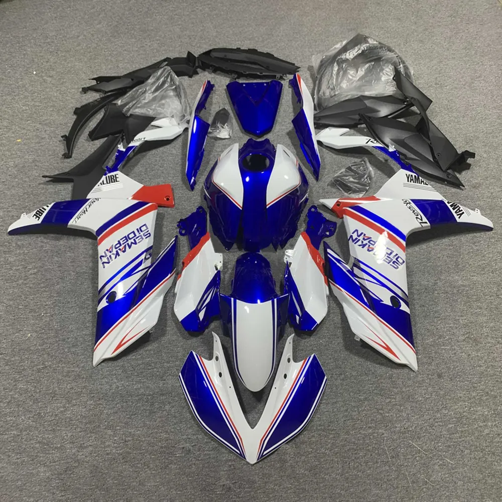 2019-2021 Yamaha YZF-R3 R25 Kit de carenagem de injeção AMOTOTT KIT BODYWORK ABS #120 Amotopart