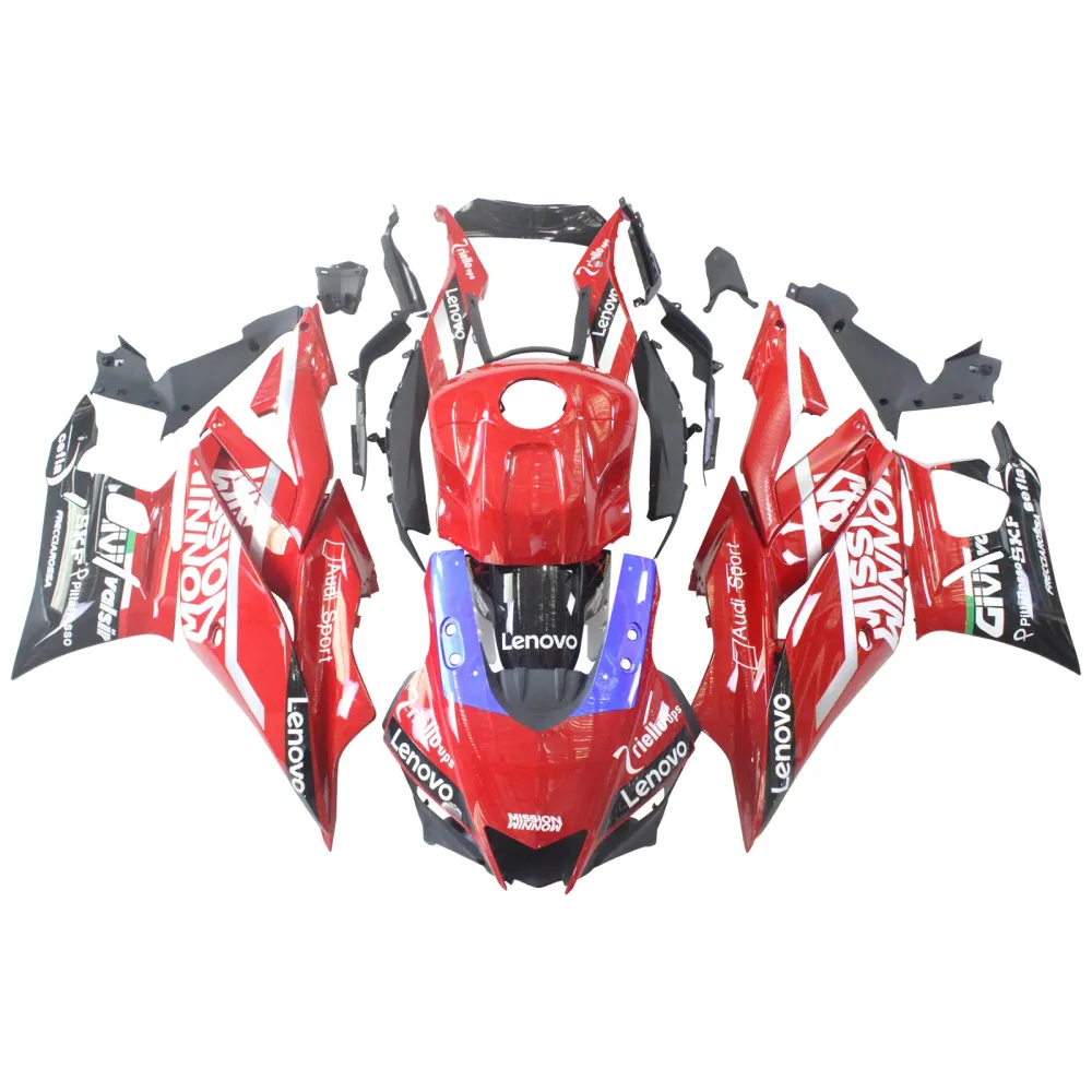 2019-2021 Yamaha YZF-R3 R25 Kit de carenagem de injeção AMOTOTT KIT BODYWORK ABS #130 Amotopart