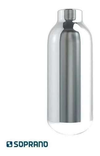 Ampola Vidro Repos. Garrafa Térmica Lotus Cristal 1l Soprano