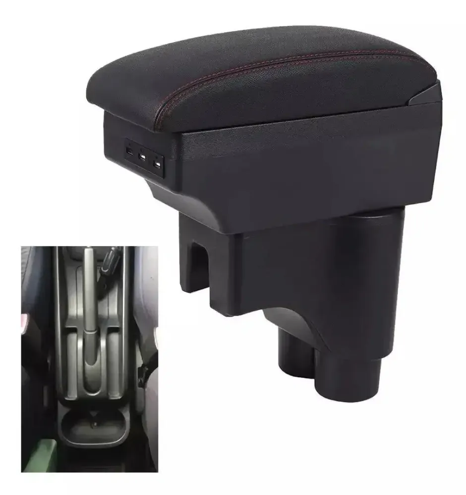 Apoio de braço central premium com 3 portas USB Daihatsu Terios