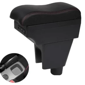 Apoio de braço central premium com 3 portas USB Suzuki Swift 2013 2024