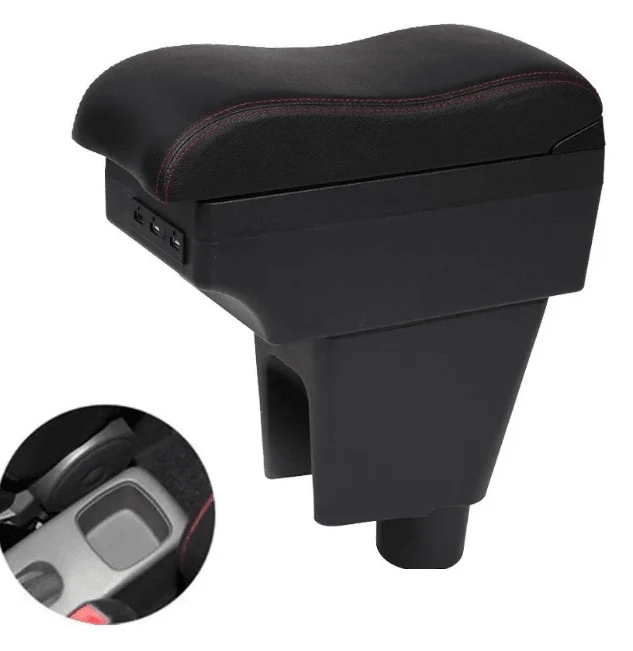 Apoio de braço central premium com 3 portas USB Suzuki Swift 2013 2024