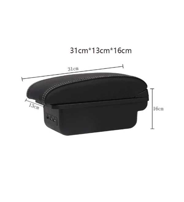 Apoio de braço central premium com 3 portas USB Mazda CX3 2017 2021