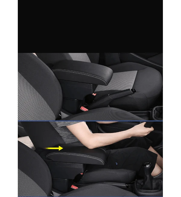 Apoio de braço central premium com 3 portas USB Mazda CX3 2017 2021