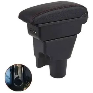 Apoio de braço central premium com 3 portas USB Kia Picanto 2012 2021