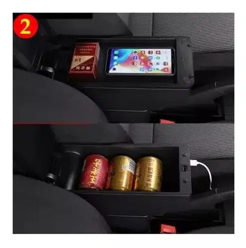 Apoio de braço do console central com 7 portas USB Suzuki Jimny 2007 2023