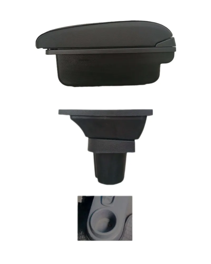 Apoio de braço do console central Premium 3 portas USB Chevrolet Aveo 2006 2014