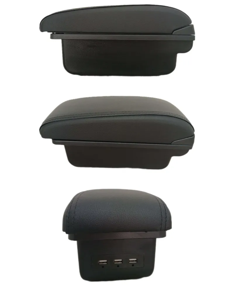 Apoio de braço do console central Premium 3 portas USB Chevrolet Aveo 2006 2014