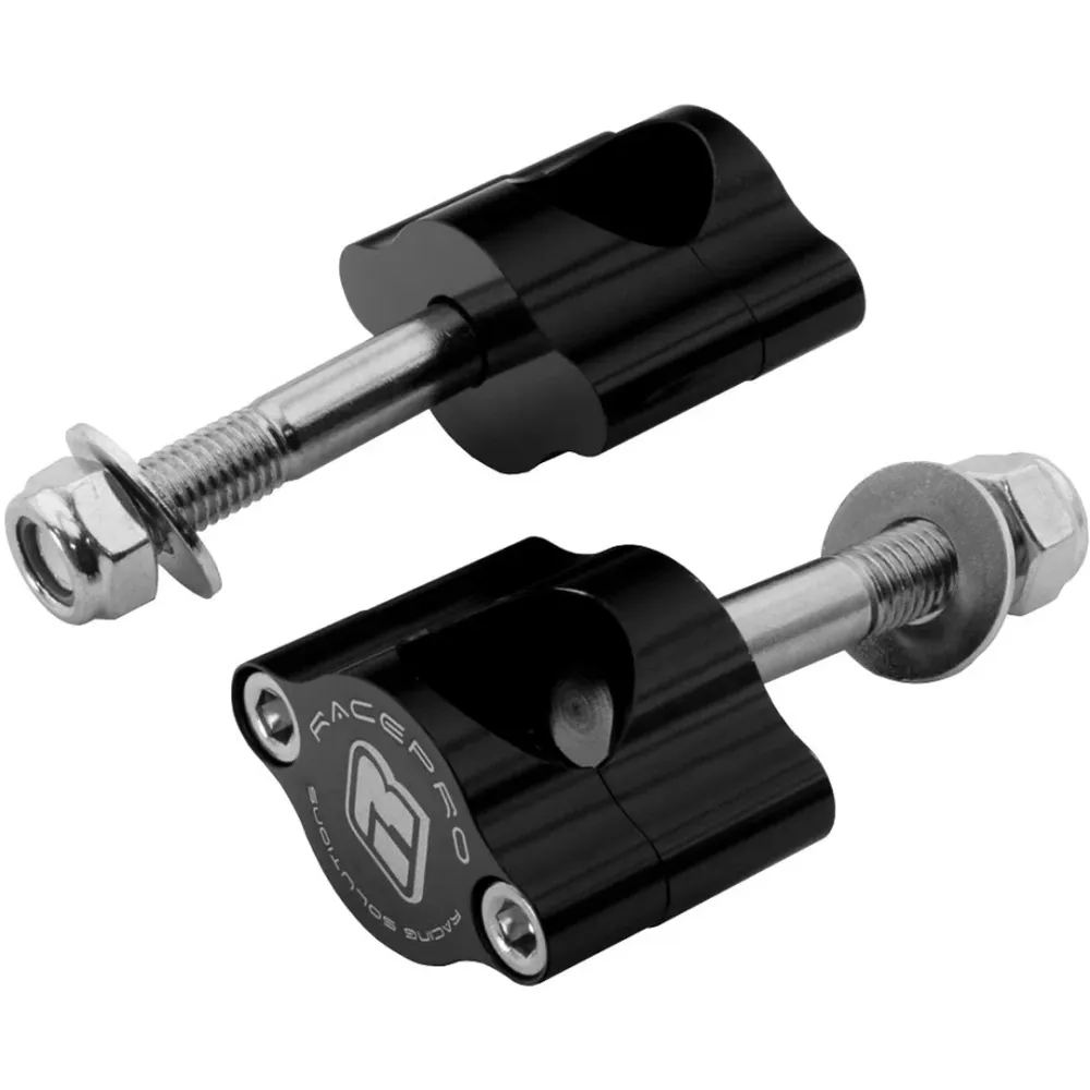 APOIOS DE GUIADOR RACEPRO 28.6MMX25MM PRETOS