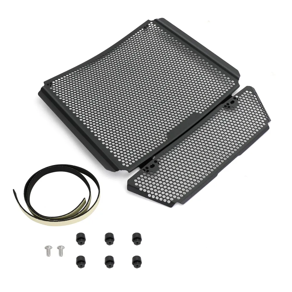 Aprilia RS660 2020-2022 Radiator Guard Tampa Protetor de Radiator Black