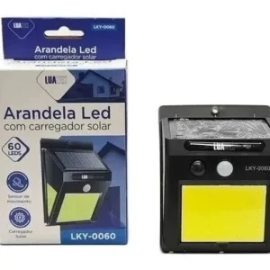 Arandela Led Luminaria Com Carregador Solar Luatek Lky-0048