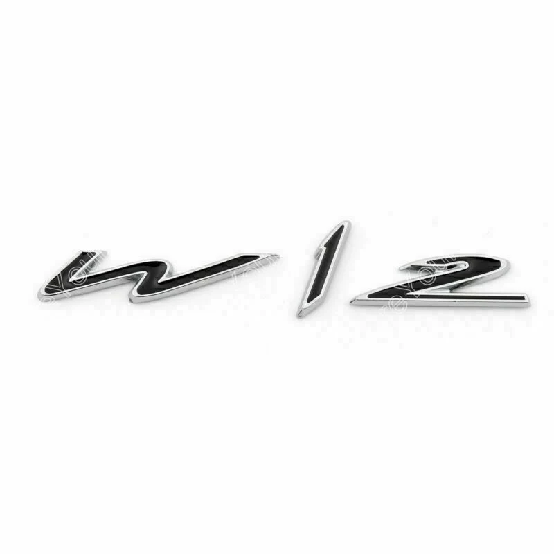 Asa de Metal W12 Adesivo de emblema para Bentley Genuing Continental GT GTC