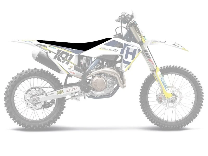 Assento Completo POLISPORT HUSQVARNA FE 250/350/450/501 20-23, TE 150/250/300 20-23 Preto