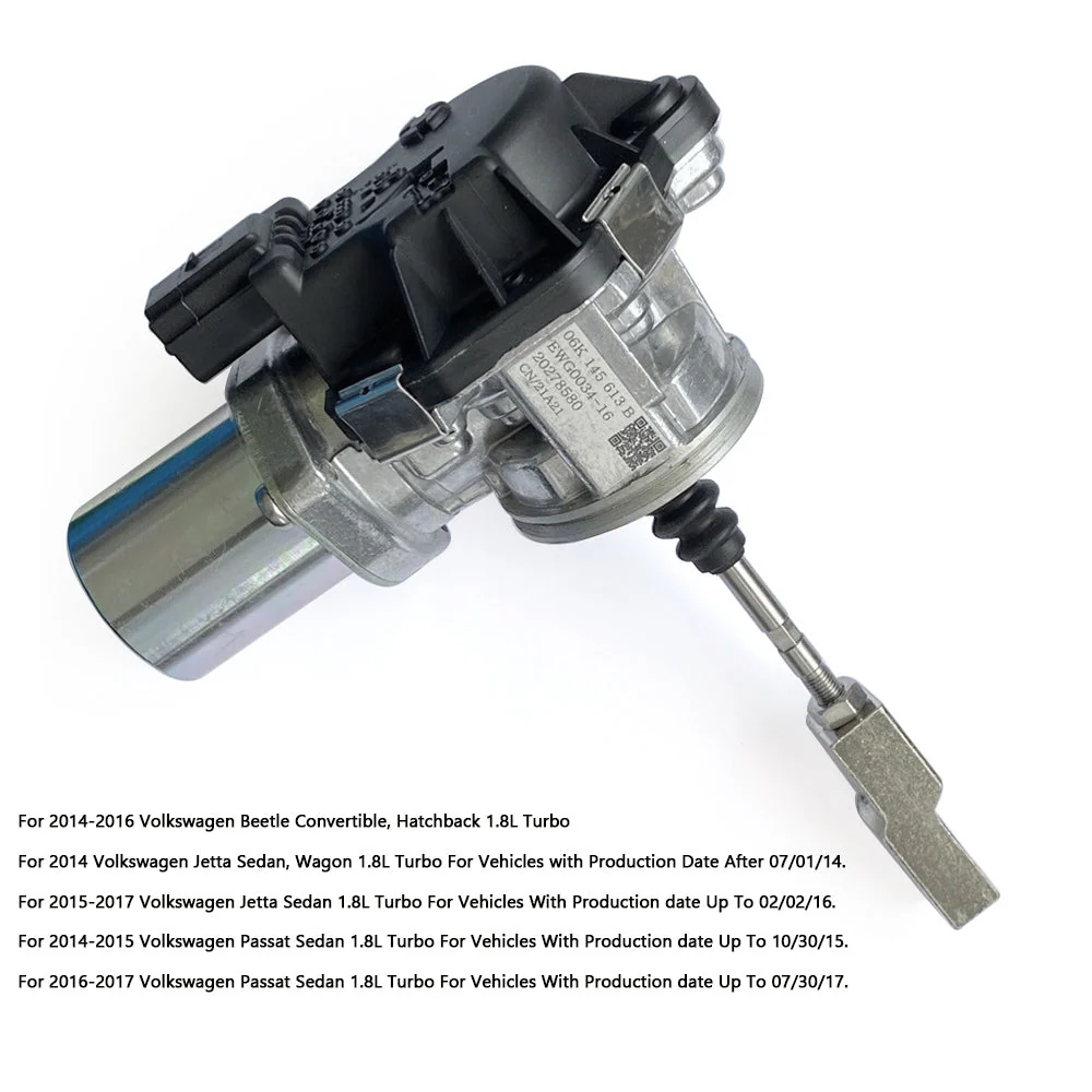 Atuador de Wastegate de turbocompressor 06K145613B para VW Passat B7 1.8 2014- Genérico