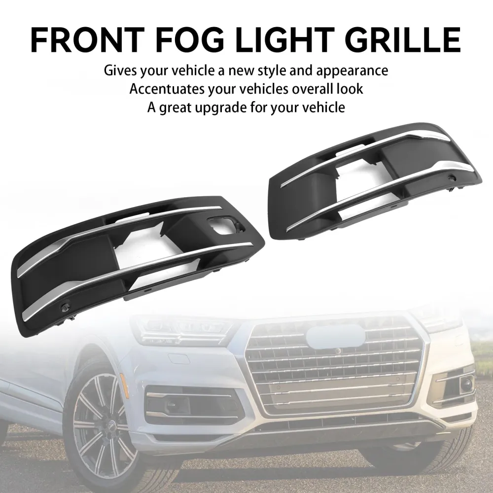 Audi Q7 2016-2019 Tampa frontal Tampa de neblina de neblina de neblina